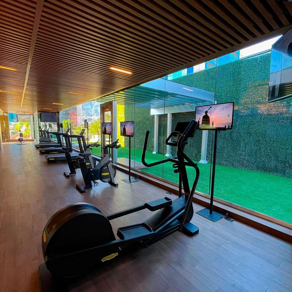 Safi Royal Luxury Metropolitan Hotel San Pedro Garza Garcia Fasilitas foto The gym at the hotel